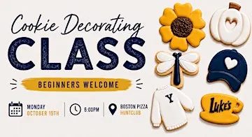 Fall in Stars Hollow | Cookie Decorating Class