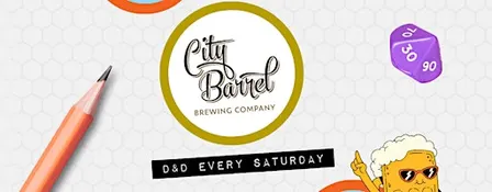 D&D Gaming @ City Barrel Brewery + Kitchen