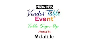NKBA Vendor Table Event Sign-Up