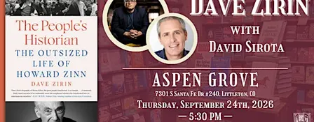 Dave Zirin with David Sirota Live at Tattered Cover Aspen Grove