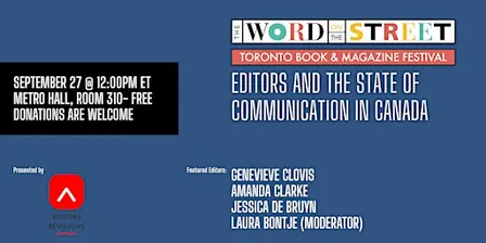 Editors and the state of communication in Canada