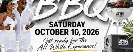 ALL WHITE 90'S OLD SCHOOL R&B & HIP HOP BBQ & COOKOUT