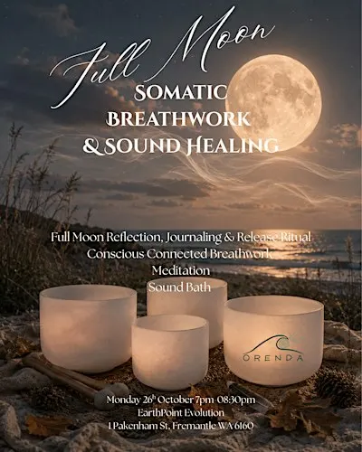 Full Moon Somatic Breathwork & Sound Healing
