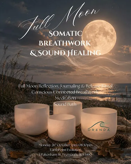 Full Moon Somatic Breathwork & Sound Healing