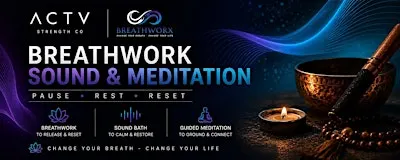 Breathwork & Sound: Stress Release and Relaxation Experience