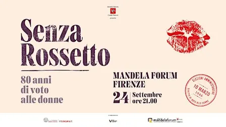 Senza Rossetto: Spettacolo Teatrale per gli 80 anni di Voto alle Donne
