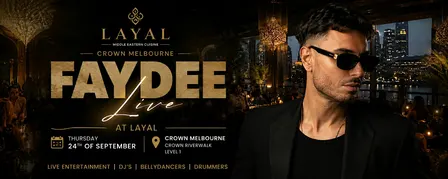 Faydee Performing Live at Layal | Crown Melbourne