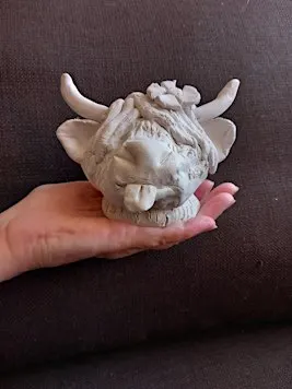 Highland Cow Pottery Workshop