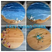 LAZY SUSAN RESIN CLASS-DUNEDIN FL-ROXIE K. BOUTIQUE-3 P.M CLASS