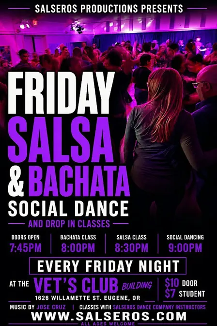 Salsa & Bachata Social Dance and Drop-in Class