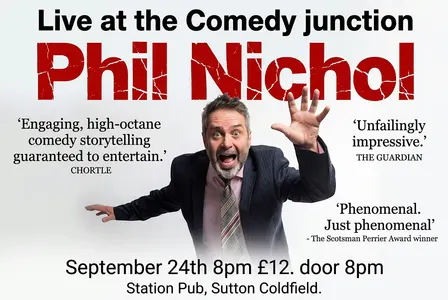 PHIL NICHOL AT THE COMEDY JUNCTION