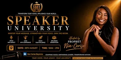 SPEAKER UNIVERSITY