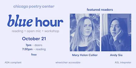 October Blue Hour Featuring Mary Helen Callier and Andy Sia