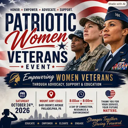Empowering Women Veterans Through Advocacy, Support & Education - 20 YEARS