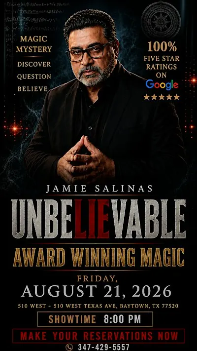 ‘A Night of Magic’ with JAIMIE SALINAS