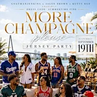 More champagne : Jersey  Party