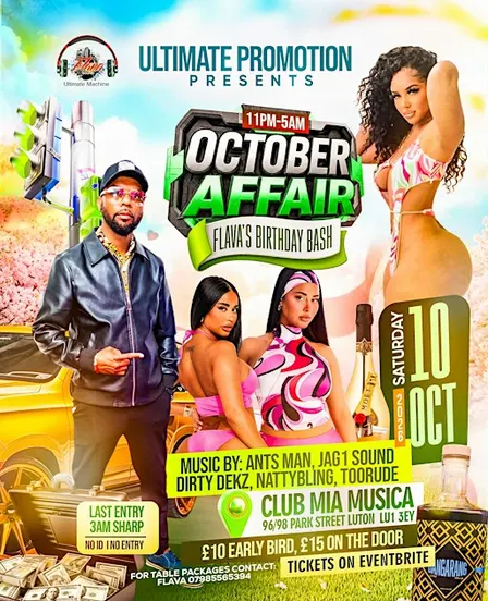 October affair flava birthday