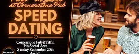 Speed Dating @Cornerstone Pub-Tiffin (38-55)