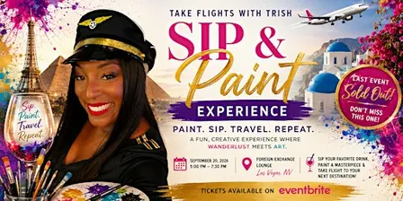Take Flights With Trish Sip & Paint Experience
