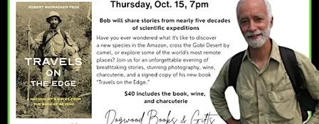 Book Talk - Bob Peck - Travel on the Edge