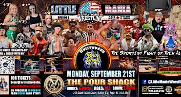 Keller, TX - Little Mania Mini Wrestling @ The Pour Shack