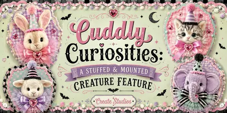 Cuddly Curiosities: A Stuffed and Mounted Creature Feature