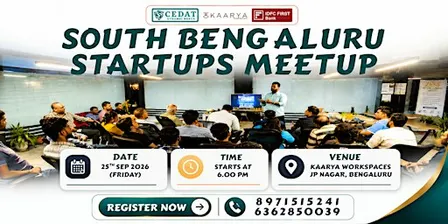 South Bengaluru Startups Meetup by CEDAT