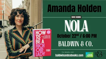 How To Be a Rich Old Lady! Author Talk with Amanda Holden.