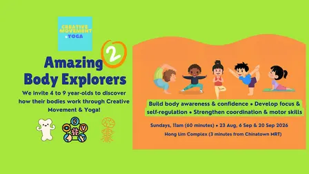 Creative Movement & Yoga for Kids Class