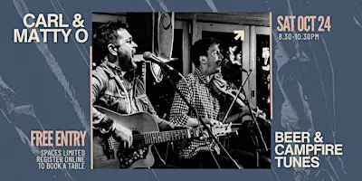 Carl & Matty O - Beer & Campfire Tunes LIVE at Founders Lara!