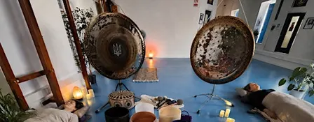Gemstone Sound bath with Gongs, Crystal and Alchemy singing bowls