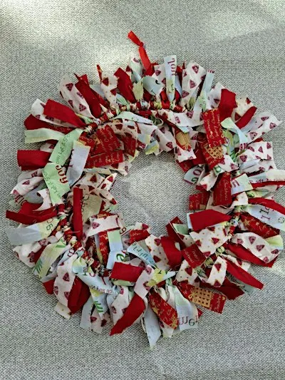 Christmas Rag Wreath Workshop