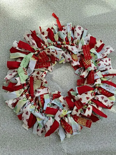 Christmas Rag Wreath Workshop