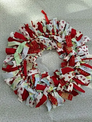 Christmas Rag Wreath Workshop
