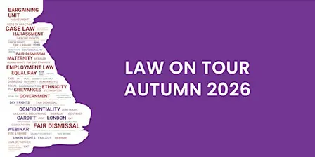 Autumn 2026 Law on Tour - Cardiff