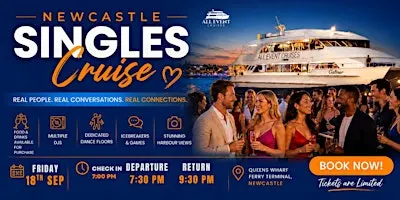 Newcastle Singles Cruise on the Harbour