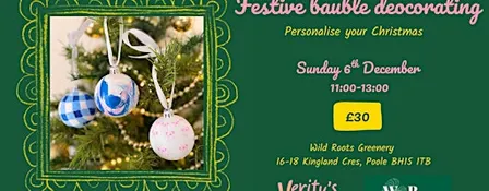 Festive Bauble Decorating