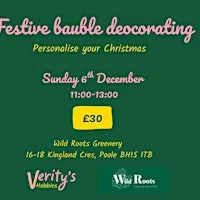 Festive Bauble Decorating