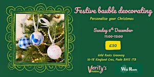 Festive Bauble Decorating