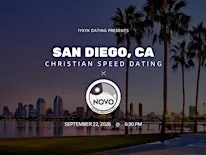 ✝️San Diego Christian Speed Dating | IYKYK Dating | 20s-30s | 9/22/26