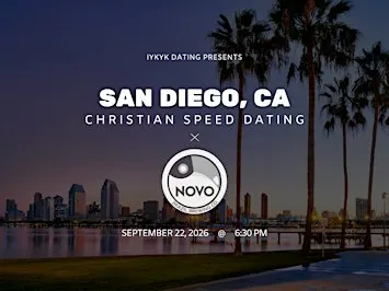 ✝️San Diego Christian Speed Dating | IYKYK Dating | 20s-30s | 9/22/26