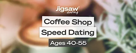Raleigh Singles Event: Speed Dating (Ages 40-55) at Coffee Shop