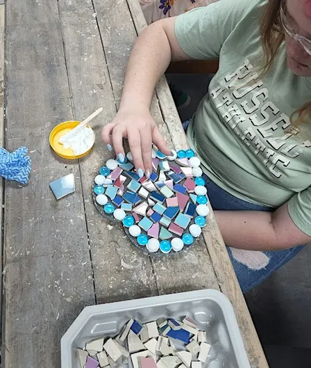 School Holiday Kids Mosaic Workshop