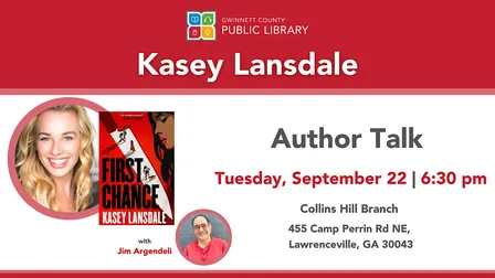 Author Talk with Kasey Lansdale