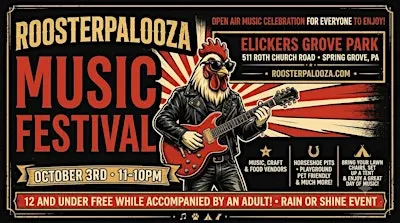 Roosterpalooza Fall Music Festival