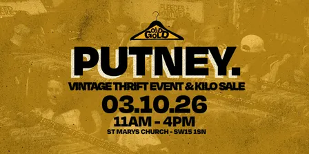 3rd October - Putney's Vintage Thrift Event & Kilo Sale