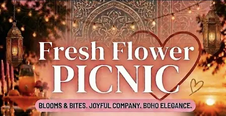 Fresh Flower Picnic