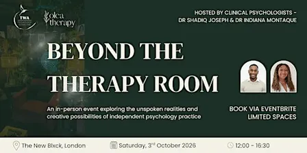 Beyond The Therapy Room - Reimagining Independent Psychology Practice