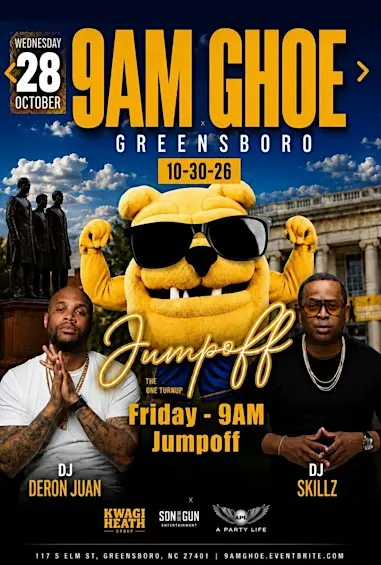 9am GHOE Jumpoff!