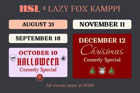 Helsinki Stand-Up League Open-Mic